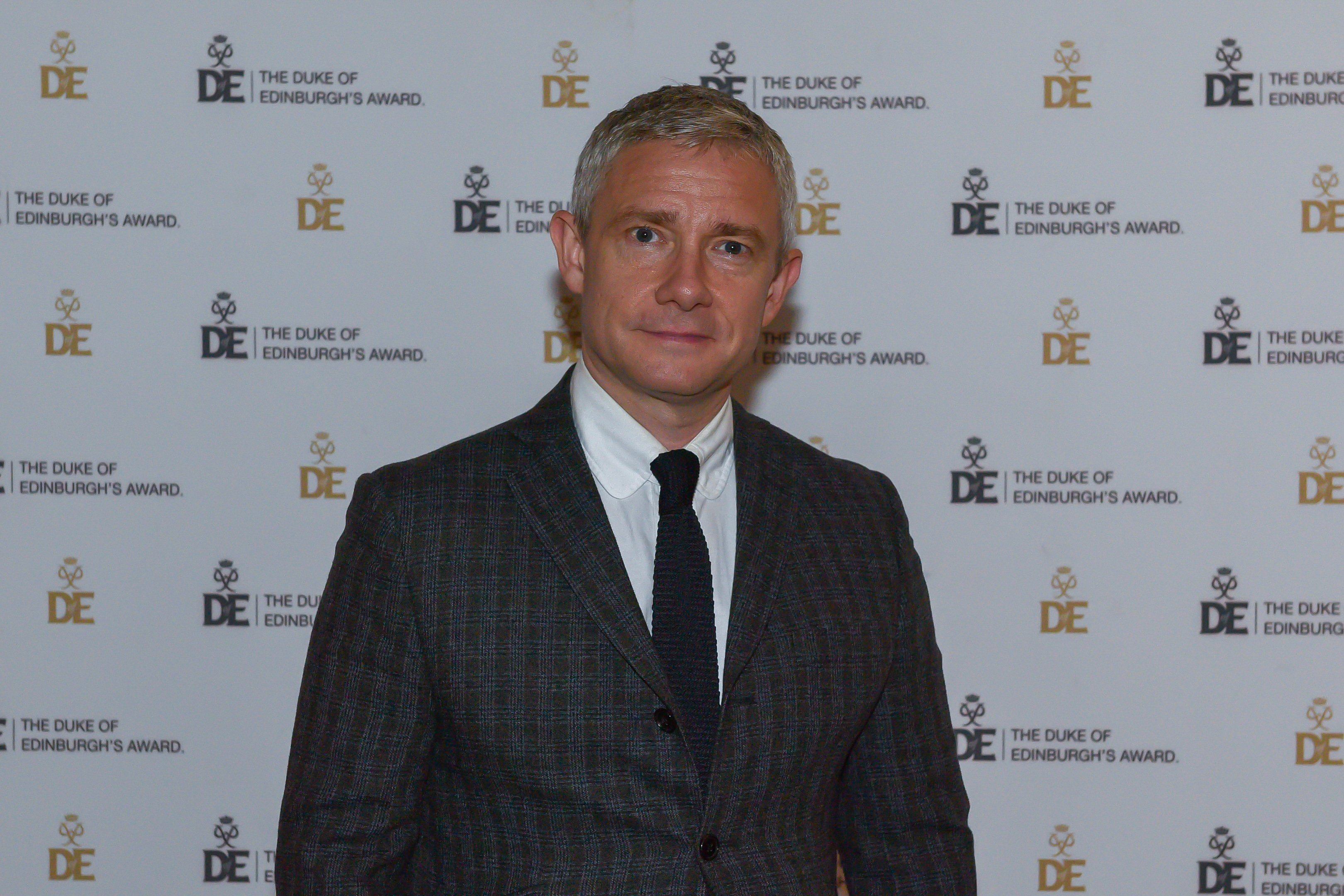 Headshot of Martin Freeman at Gold Award Presentation