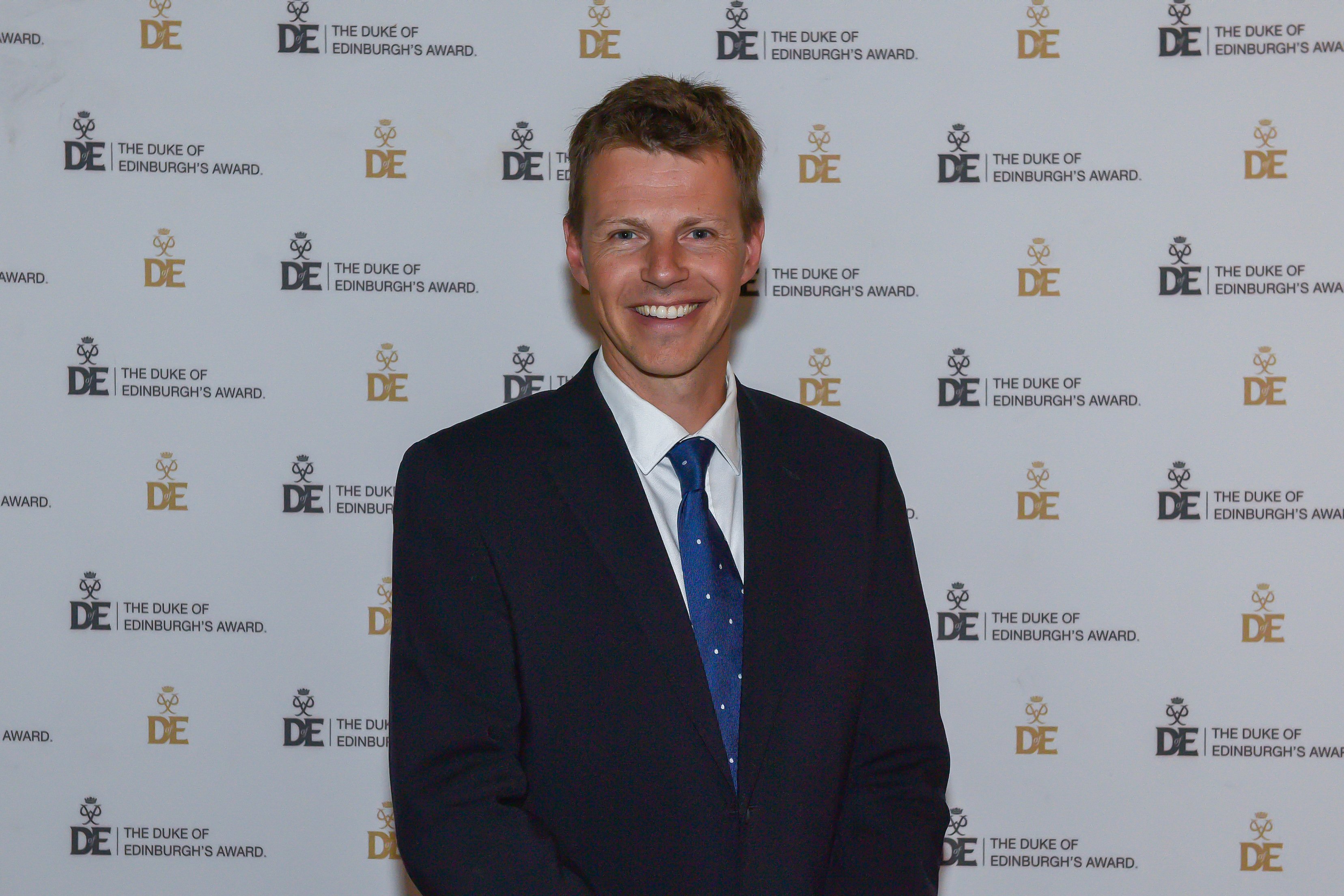 Headshot of Tom Avery at Gold Award Presentation