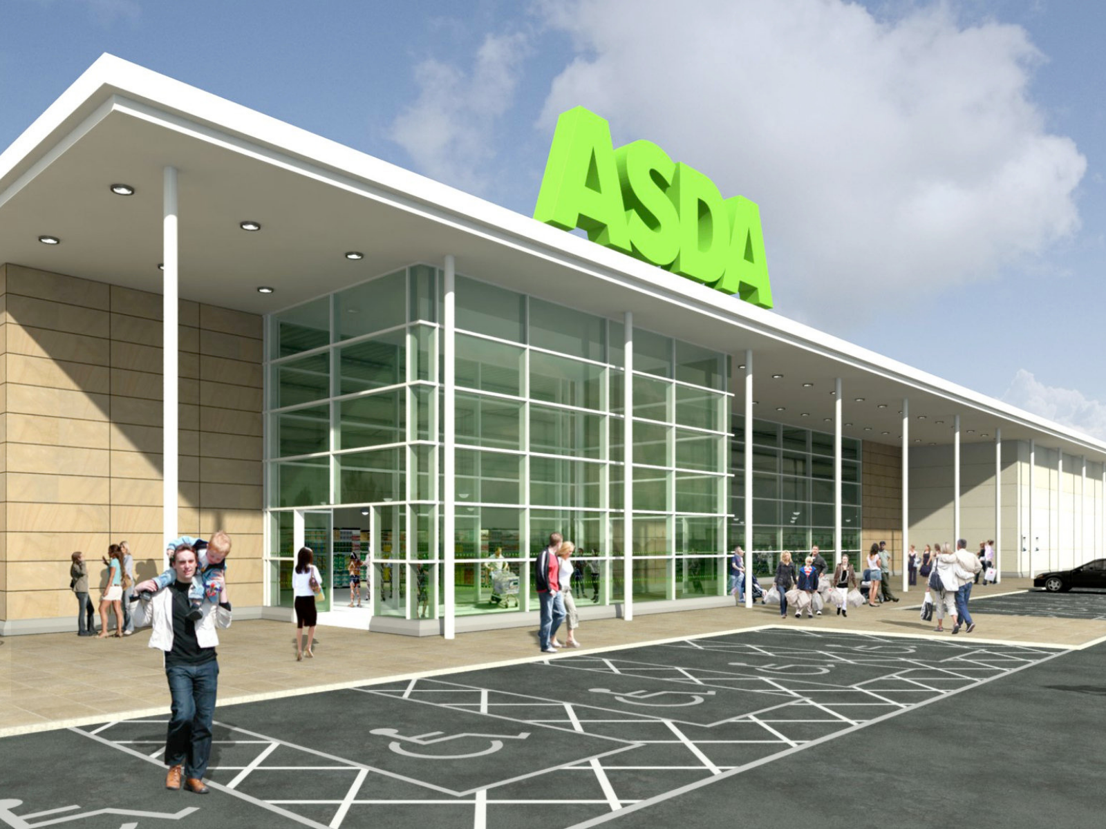 Asda storefront