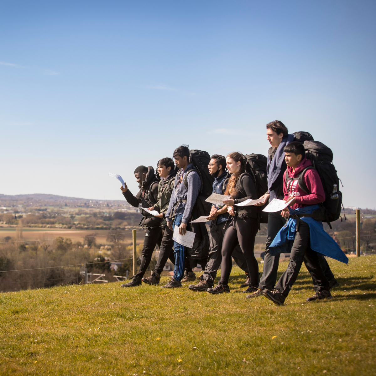 Newham cadets qualifying expedition